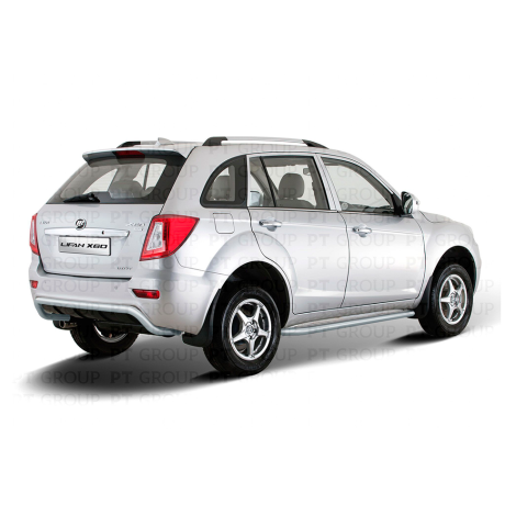 Защита порогов с алюм. площадкой d51мм ИСКРА (ППК) LIFAN X60 (2012-н.в.) купить недорого с доставкой в Курган