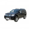 Защита переднего бампера «Труба двойная» (d63,5) для Nissan Pathfinder (2010-2014)(Окрашенное) купить недорого с доставкой в Курган