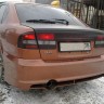 Бампер задний "Sims" (с нижним спойлером) Subaru Legacy B4\Lancaster (BE5, BE9, BEE) купить недорого с доставкой в Курган