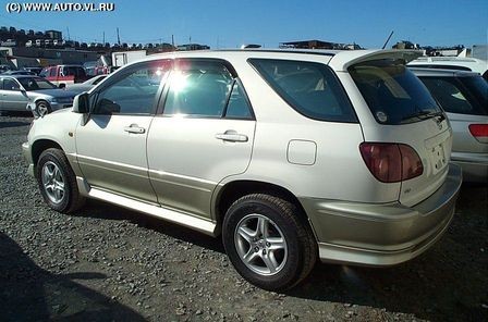 Накладка на задний бампер (сток) Toyota Harrier (10) купить недорого с доставкой в Курган