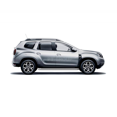 Защита порогов с алюм. площадкой d51мм ИСКРА (ППК) RENAULT Duster (2021-н.в.) купить недорого с доставкой в Курган