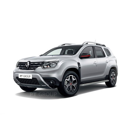 Защита порогов с алюм. площадкой d51мм ИСКРА (ППК) RENAULT Duster (2021-н.в.) купить недорого с доставкой в Курган