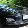 Защита радиатора "Standart" Kia Pro Ceed (2012-2016) верх, чёрная купить недорого с доставкой в Курган