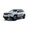 Защита порогов прямая d63мм ШАГРЕНЬ (ППК) RENAULT Duster (2021-н.в.) купить недорого с доставкой в Курган