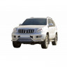 Кенгурин «Волна» с дополнительной защитой двигателя (d63,5) для Toyota Land Cruiser Prado120 (2002-2009)(Окрашенное) купить недорого с доставкой в Курган