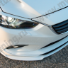 Сплиттер переднего бампера под клыки №2 "Lite Style" для Mazda 6 (2013-н.в.) купить недорого с доставкой в Курган