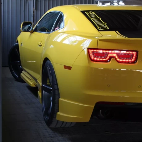 Накладки на пороги (4 шт) для Chevrolet Camaro SS,RS (2009-2012) купить недорого с доставкой в Курган