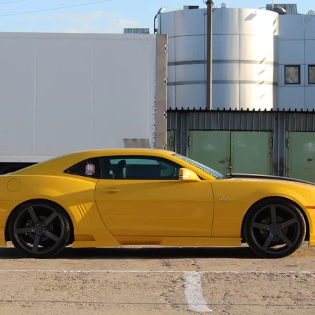 Накладки на пороги (4 шт) для Chevrolet Camaro SS,RS (2009-2012) купить недорого с доставкой в Курган