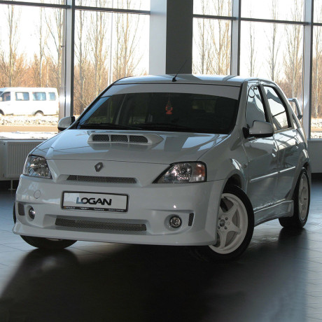 Сетки в бамперы "Power DM" для Renault Logan купить недорого с доставкой в Курган