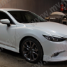 Клыки (накладки) переднего бампера "SkyActivSport" var №3 для Mazda 6 (2015-н.в.) купить недорого с доставкой в Курган