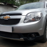 Защита радиатора "Standart" Chevrolet Orlando (2009-2015) верх, чёрная купить недорого с доставкой в Курган