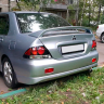 Накладка заднего бампера "2.0L" для Mitsubishi Lancer 10 (2007-2016) купить недорого с доставкой в Курган