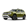 Защита переднего бампера двойная с пластинами d63/63мм (НПС) Renault Duster (2016-н.в.) купить недорого с доставкой в Курган