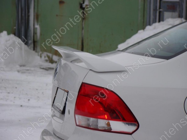 Спойлер высокий для VW Polo Sedan (2010-2020) купить недорого с доставкой в Курган