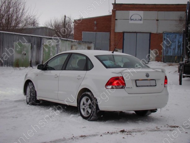 Спойлер высокий для VW Polo Sedan (2010-2020) купить недорого с доставкой в Курган