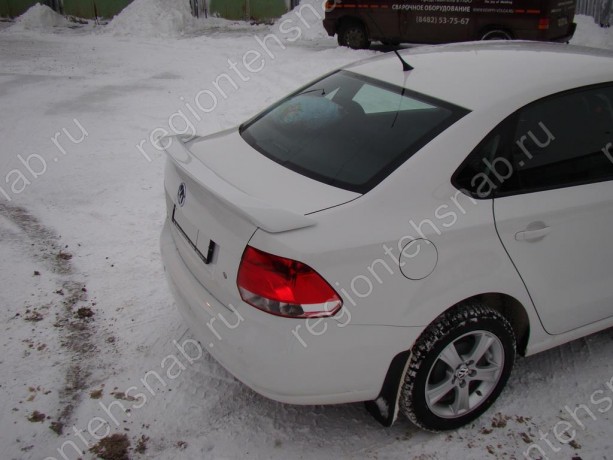 Спойлер высокий для VW Polo Sedan (2010-2020) купить недорого с доставкой в Курган