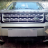 Защита радиатора "Standart" Land Rover Freelander II рестайлинг 2, бензин (2012-2014) чёрная купить недорого с доставкой в Курган