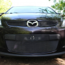 Защита радиатора "Standart" Mazda CX-7 (2006-2010) верх, чёрная купить недорого с доставкой в Курган