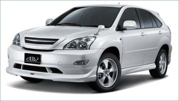 Накладки на пороги "Aura" Toyota Harrier (30) купить недорого с доставкой в Курган