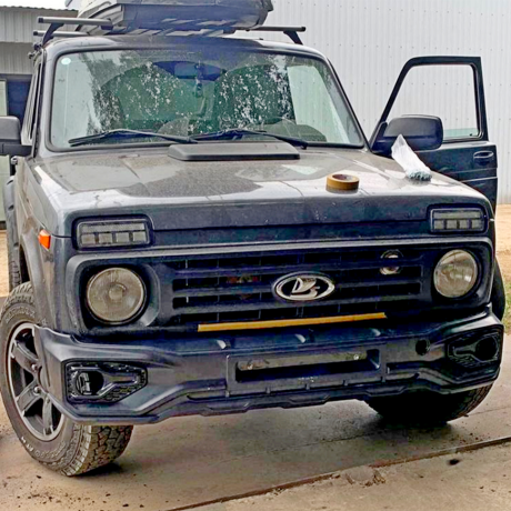 Бампер передний "Ranger" для B@3 21213, 21214, 2131, L@DA 4x4 Urban купить недорого с доставкой в Курган