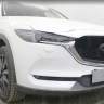 Защита радиатора "Standart" Mazda CX-5 (2016-н.в.) чёрная купить недорого с доставкой в Курган