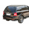 Защита заднего бампера (d63,5) «Уголки» для KIA Sorento LX (2006-2010)(Нерж. Сталь) купить недорого с доставкой в Курган