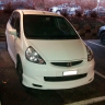 Накладки на пороги "Mugen" для Honda Fit GD купить недорого с доставкой в Курган