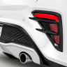 Бампер задний "Kudos" под раздвоенный глушитель для Kia Rio (2017-2020) купить недорого с доставкой в Курган