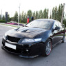 Накладки на пороги "Mugen" для Honda Accord (2002-2006) купить недорого с доставкой в Курган
