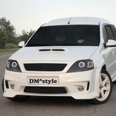 Сетка в бампер "DM style" для L@DA L@ЯGUS (2012-2021) купить недорого с доставкой в Курган