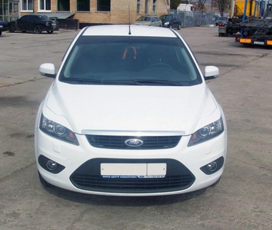 Накладки на фары (реснички) узкие var №3 для Ford Focus 2 (2008-2011) купить недорого с доставкой в Курган