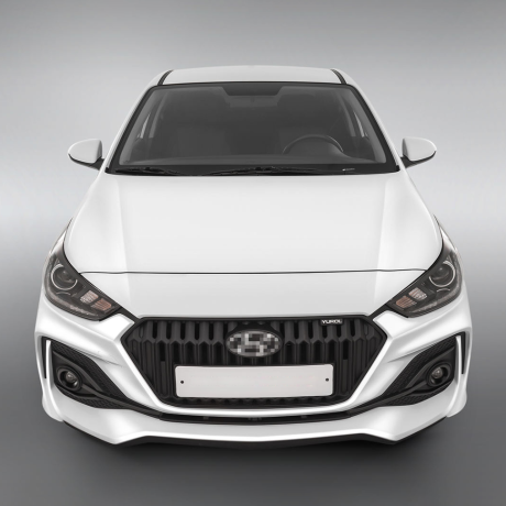 Бампер передний "Quant" для Hyundai Solaris (2017-2020) купить недорого с доставкой в Курган