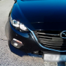 Накладки (клыки) на передний бампер "Самурай" для Mazda 3 (2013-2019) купить недорого с доставкой в Курган