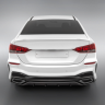 Бампер задний "Quant" для Hyundai Solaris (2017-2020) купить недорого с доставкой в Курган