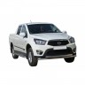 Защита переднего бампера «Труба двойная» (d63,5) для SsangYong Actyon Sports (2012-2015)(Окрашенное) купить недорого с доставкой в Курган