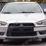 Воздуховоды радиатора в передний бампер (Цельные) var №2 для Mitsubishi Lancer X (2007-2010) купить недорого с доставкой в Курган