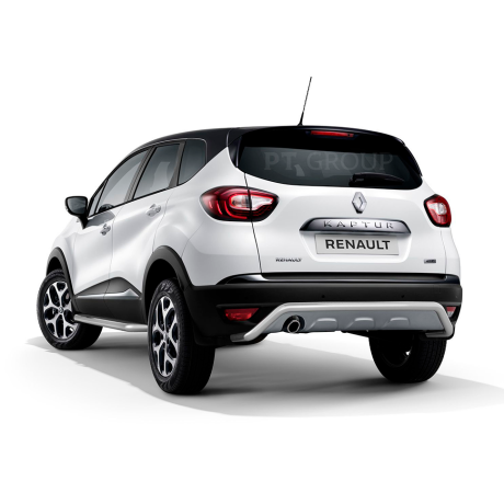 Защита заднего бампера d51мм "Волна" (НПС) RENAULT Kaptur (2016-н.в.) купить недорого с доставкой в Курган