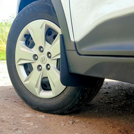 Брызговики ПЕРЕДНИЕ увеличенные (2 шт) HYUNDAI Creta 2016-2021 купить недорого с доставкой в Курган