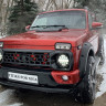 Решетка радиатора "TITAN" для B@3 2121, 21213, 21214, 2131 "L@DA 4x4" (без защитной сетки) RAPTOR купить недорого с доставкой в Курган