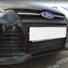 Защита радиатора "Standart" Ford Focus III (2010-2015) чёрная купить недорого с доставкой в Курган
