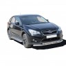 Защита переднего бампера «Труба двойная» (d63) для Subaru XV (2011-2016)(Окрашенное) купить недорого с доставкой в Курган