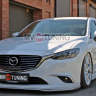 Сплиттер передний под стандартный бампер для Mazda 6 (2013-н.в.) купить недорого с доставкой в Курган