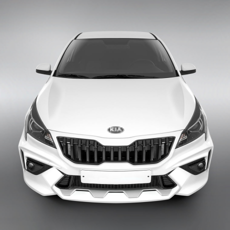 Бампер передний "ROTOR NEW" для Kia Rio (2020-н.в.) купить недорого с доставкой в Курган