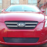 Защита радиатора "Standart" Kia Ceed (2006-2009) чёрная купить недорого с доставкой в Курган