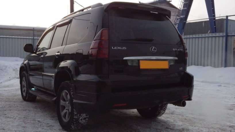 Накладки на задний бампер "Sarona Jaos" Lexus GX 470 купить недорого с доставкой в Курган