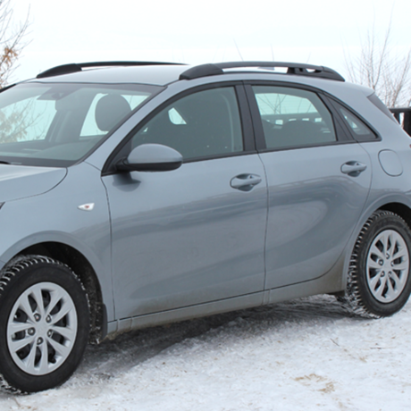 Рейлинги для Kia Ceed (2018-н.в.) Чёрный купить недорого с доставкой в Курган