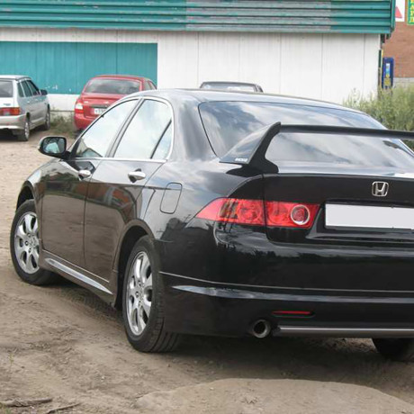 Накладки на пороги "Mugen" для Honda Accord (2004-2008) купить недорого с доставкой в Курган