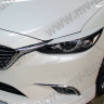 Накладки на фары (реснички) для Mazda 6 (2015-н.в.) купить недорого с доставкой в Курган
