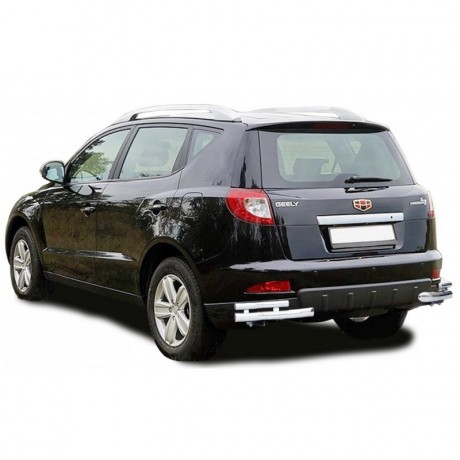 Защита угловая «Уголки двойные» (d63,5) для Geely Emgrand X7 (2013-2016)(Окрашенное) купить недорого с доставкой в Курган