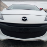 Защита радиатора "Standart" Mazda 3 (2011-2013) чёрная купить недорого с доставкой в Курган